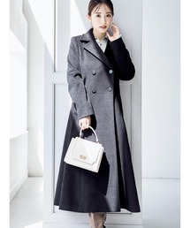 MERCURYDUO | フィットアンドフレアロングコート(その他アウター)