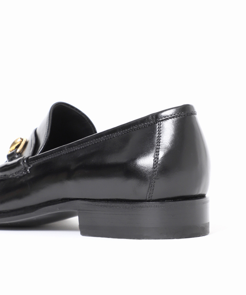 ENZO BONAFE(エンツォボナフェ)の「【Enzo Bonafe / エンツォ ボナフェ】別注 スムースビットローファー(ローファー・メンズ・ブラック・7.5/6/6.5/XX-SMALL/7)」の11枚目の写真