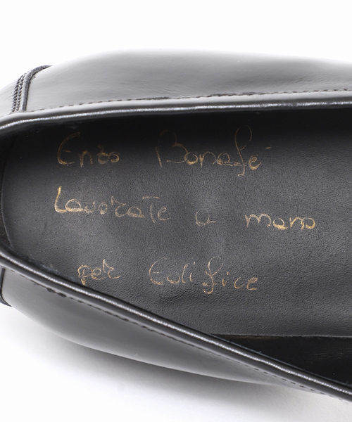 ENZO BONAFE(エンツォボナフェ)の「【Enzo Bonafe / エンツォ ボナフェ】別注 スムースビットローファー(ローファー・メンズ・ブラック・7.5/6/6.5/XX-SMALL/7)」の14枚目の写真