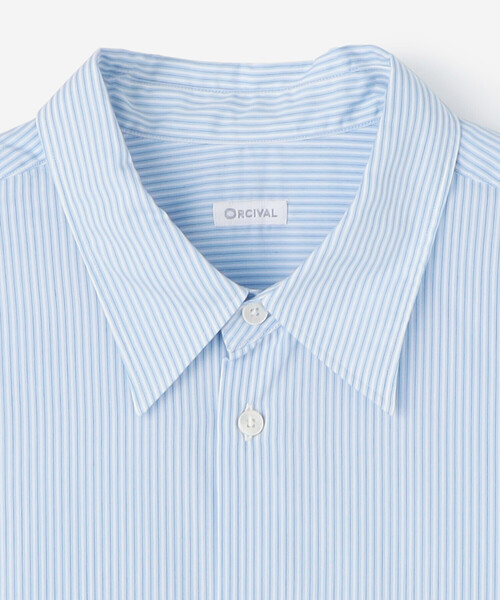 ORCIVAL(オーシバル)の「ORCIVAL | コットン 長袖レギュラーカラーシャツ MEN(シャツ/ブラウス・メンズ・ブラウン系その他/ホワイト/ブルー系その他・3/5)」の10枚目の写真
