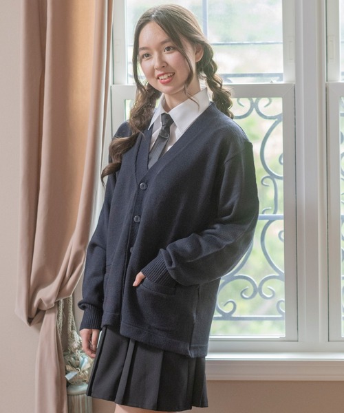 Catherine Cottage（キャサリンコテージ）の「スクールニットカーディガン/プルオーバー（ニット/セーター・キッズ・ネイビー/ネイビー系2・140/130/150/120/160/110/165）」の6枚目の写真