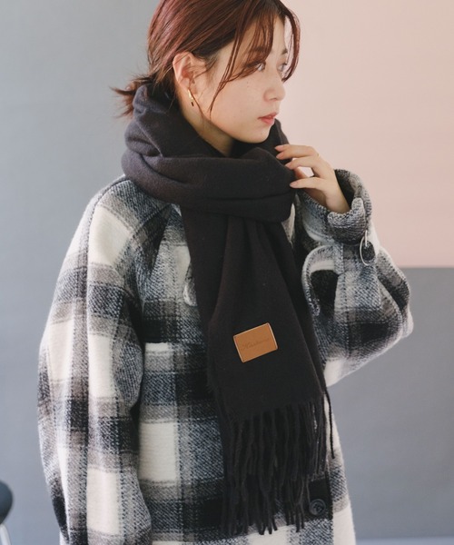 Kastane（カスタネ）の「【WEB限定カラー】ツイルマフラー（マフラー