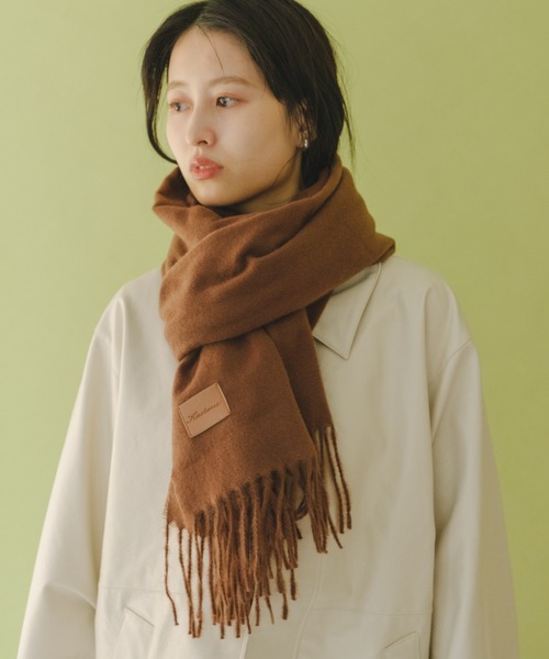 Kastane（カスタネ）の「【WEB限定カラー】ツイルマフラー（マフラー