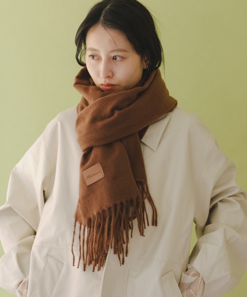 Kastane（カスタネ）の「【WEB限定カラー】ツイルマフラー（マフラー