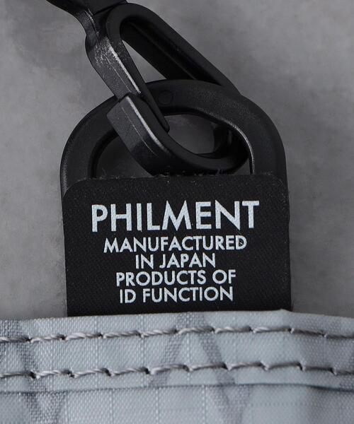 UNITED ARROWS（ユナイテッドアローズ）の「＜PHILMENT＞ EG NECK WLT CASE/ウォレット（財布・メンズ・ブラック/ホワイト/グレー・FREE）」の13枚目の写真