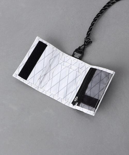 UNITED ARROWS（ユナイテッドアローズ）の「＜PHILMENT＞ EG NECK WLT CASE/ウォレット（財布・メンズ・ブラック/ホワイト/グレー・FREE）」の15枚目の写真