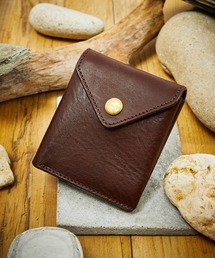 cramp（クランプ）の「Cramp クランプ / イタリアンシュリンクレザー ギャルソンスリムウォレット 2つ折り革財布 / Cr-175（財布）」