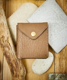 cramp（クランプ）の「Cramp クランプ / イタリアンシュリンクレザー ギャルソンスリムウォレット 2つ折り革財布 / Cr-175（財布）」