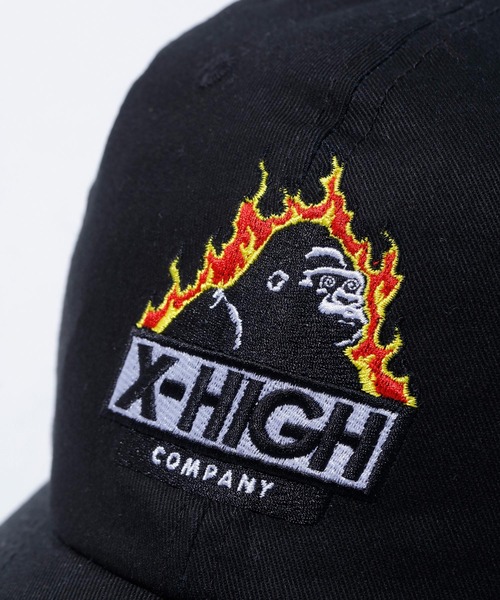XLARGE(エクストララージ)の「XLARGE × HIGH COMPANY 6PANEL CAP(キャップ・メンズ・ブラック・ONE SIZE)」の11枚目の写真
