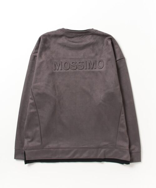 Mossimo（モッシモ）の「MOSSIMO（モッシモ）フェイクスウェードクルーネックプルオーバー（その他トップス・メンズ・グレー系その他/ブラック・M/L/XL）」の11枚目の写真