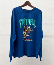 SpRay（スプレイ）の「ＥＡＧＬＥプリントロングＴシャツ（Tシャツ/カットソー）」
