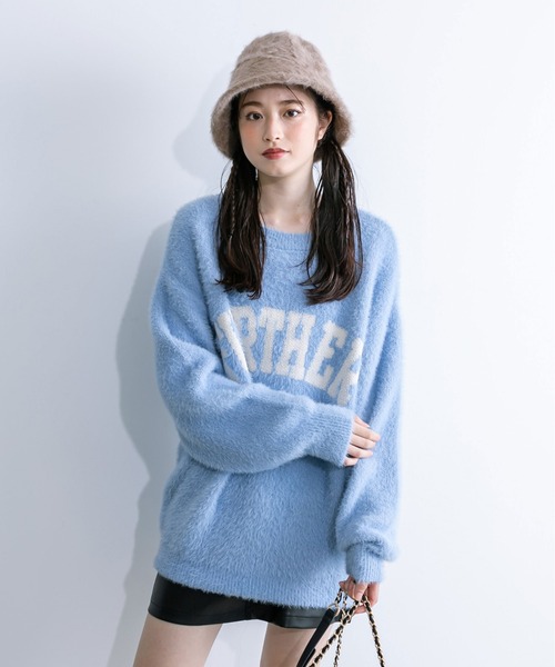 OLIVE des OLIVE（オリーブデオリーブ）の「シャギークロ―シュハット　1032150030（ハット・レディース・アイボリー/グレイッシュベージュ/ブラック・FREE）」の13枚目の写真