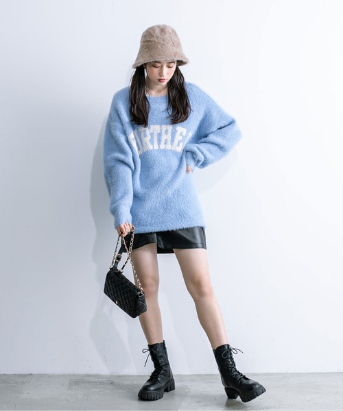 OLIVE des OLIVE（オリーブデオリーブ）の「シャギークロ―シュハット　1032150030（ハット・レディース・アイボリー/グレイッシュベージュ/ブラック・FREE）」の16枚目の写真