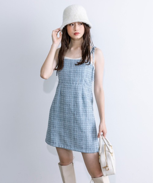 OLIVE des OLIVE（オリーブデオリーブ）の「シャギークロ―シュハット　1032150030（ハット・レディース・アイボリー/グレイッシュベージュ/ブラック・FREE）」の7枚目の写真