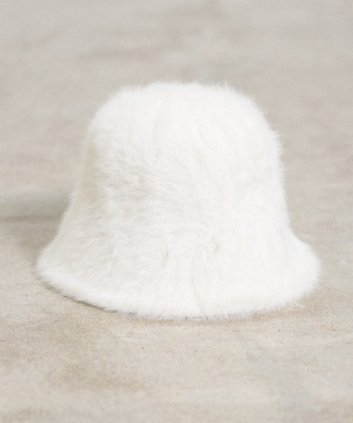 OLIVE des OLIVE（オリーブデオリーブ）の「シャギークロ―シュハット　1032150030（ハット・レディース・アイボリー/グレイッシュベージュ/ブラック・FREE）」の18枚目の写真