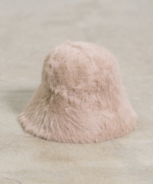 OLIVE des OLIVE（オリーブデオリーブ）の「シャギークロ―シュハット　1032150030（ハット・レディース・アイボリー/グレイッシュベージュ/ブラック・FREE）」の20枚目の写真