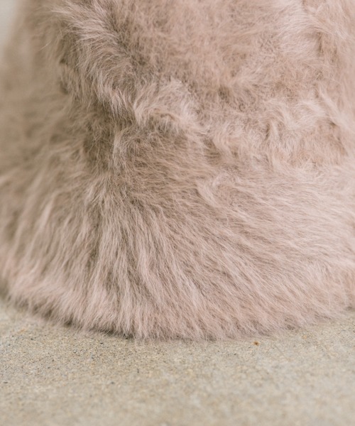 OLIVE des OLIVE（オリーブデオリーブ）の「シャギークロ―シュハット　1032150030（ハット・レディース・アイボリー/グレイッシュベージュ/ブラック・FREE）」の22枚目の写真