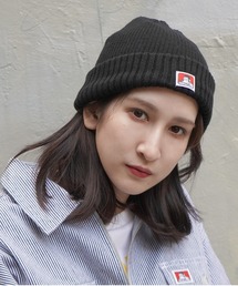 MICRO LOGO COTTON KNIT CAP