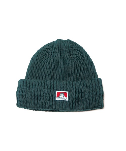 BEN DAVIS（ベンデイビス）の「MICRO LOGO COTTON KNIT CAP（ニットキャップ/ビーニー・メンズ・ベージュ/グレー系その他/モカ/ブルー系その他/ホワイト/ブラック/ダークグリーン/ワイン・FREE）」の6枚目の写真