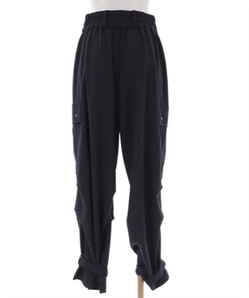 axes femme（アクシーズファム）の「タックデザインカーゴパンツ（カーゴパンツ・レディース・グレー/ダークブラウン/ブラック・FREE）」の16枚目の写真