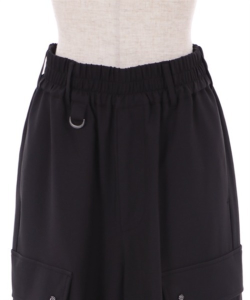 axes femme（アクシーズファム）の「タックデザインカーゴパンツ（カーゴパンツ・レディース・グレー/ダークブラウン/ブラック・FREE）」の19枚目の写真