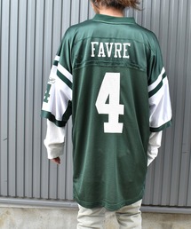 Reebok（リーボック）の「【ヴィンテージ古着】Reebok / リーボック NFL New York Jets ニューヨーク・ジェッツ メッシュ ゲームシャツ（Tシャツ/カットソー・メンズ）」