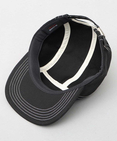 新品未使用　main story キャップ 新品未使用】main story asphalt 黒 cap キャップ 帽子 S/M