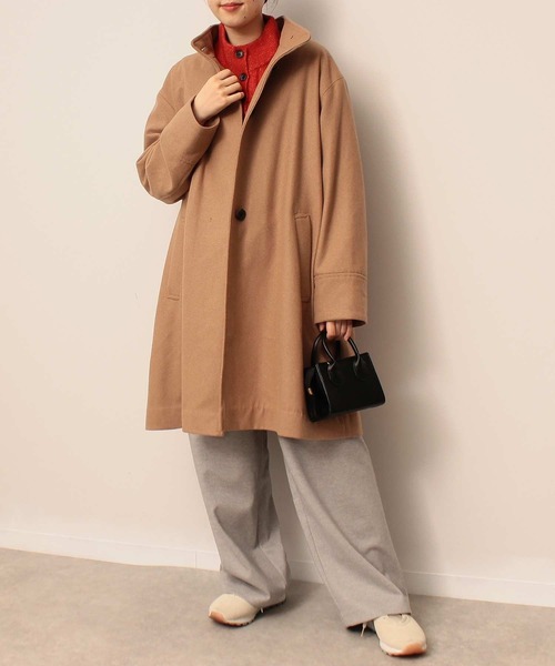 leswel（レスウェル）の「【L～5L 大きいサイズ】ニットツイル ワイド ストレート パンツ（その他パンツ・レディース・ライトグレー/ブラック/チャコールグレー・LL/3L/4L/5L/L）」の16枚目の写真