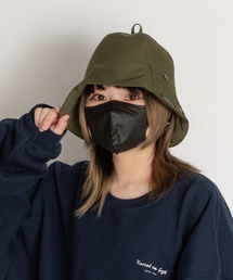 AMICAL Schlaf（アミカルシュラフ）の「AMICAL Schlaf / 断熱素材入り ポケット付き ベル型 コーデュラ サウナハット（ハット）」