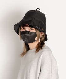 AMICAL Schlaf（アミカルシュラフ）の「AMICAL Schlaf / 断熱素材入り ポケット付き ベル型 コーデュラ サウナハット（ハット）」