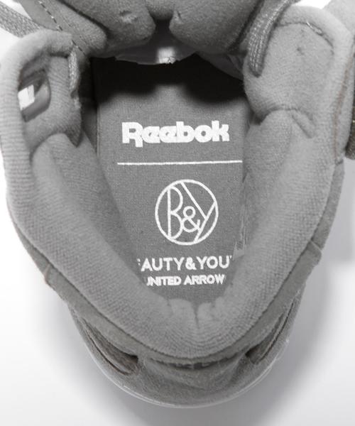 Reebok（リーボック）の「【別注】＜Reebok CLASSIC (リーボック） × BY＞∴ EX-O-FIT HI SUEDE/スニーカー◆（スニーカー・メンズ・ライトグレー/オフホワイト・26/27/28/29/25）」の6枚目の写真