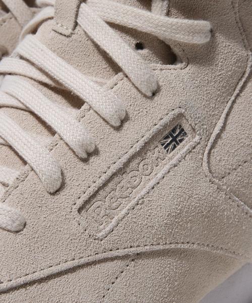Reebok（リーボック）の「【別注】＜Reebok CLASSIC (リーボック） × BY＞∴ EX-O-FIT HI SUEDE/スニーカー◆（スニーカー・メンズ・ライトグレー/オフホワイト・26/27/28/29/25）」の11枚目の写真
