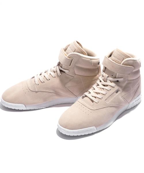 Reebok（リーボック）の「【別注】＜Reebok CLASSIC (リーボック） × BY＞∴ EX-O-FIT HI SUEDE/スニーカー◆（スニーカー・メンズ・ライトグレー/オフホワイト・26/27/28/29/25）」の12枚目の写真