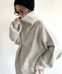 ハーフジップニット【ZOZOTOWN限定アイテム】