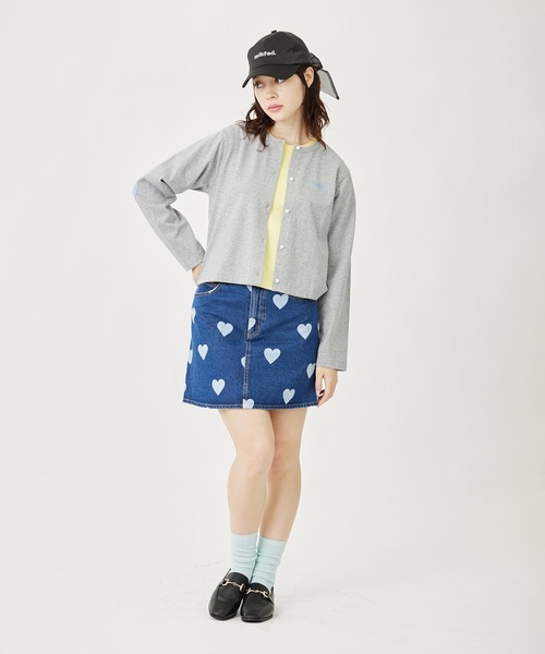 MILKFED.(ミルクフェド)の「RADIANT COMPACT S/S TEE(Tシャツ/カットソー・レディース・ライトピンク/ライトイエロー/ホワイト・M/S)」の16枚目の写真