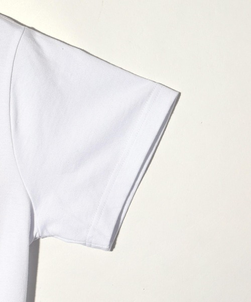 MILKFED.(ミルクフェド)の「RADIANT COMPACT S/S TEE(Tシャツ/カットソー・レディース・ライトピンク/ライトイエロー/ホワイト・M/S)」の20枚目の写真