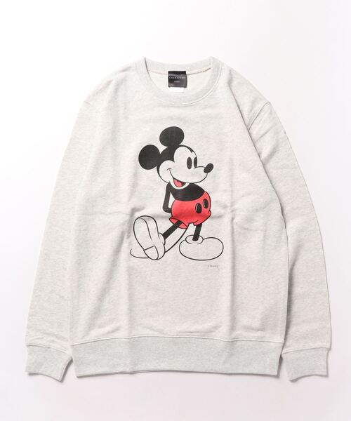 Disney/MICKEYMOUSE/Vintage/スウェット/sweat/オートミール