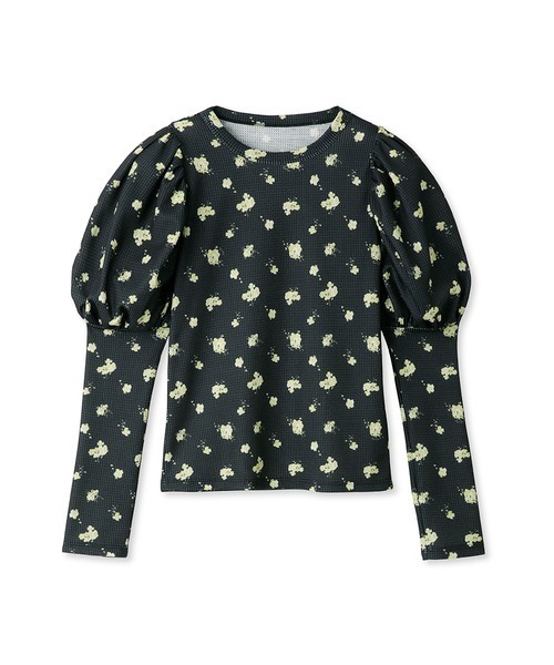 FURFUR（ファーファー）の「ミニフラワーサーマルトップス（Tシャツ/カットソー・レディース・ブラック/レッド/ブルー・FREE）」の15枚目の写真