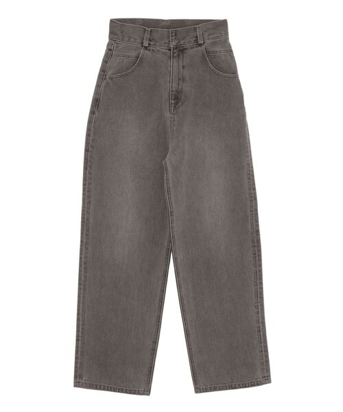 LAGUNAMOON(ラグナムーン)の「ストレートデニムパンツ(デニムパンツ・レディース・グレー/ライトブルー・MEDIUM/SMALL)」の2枚目の写真