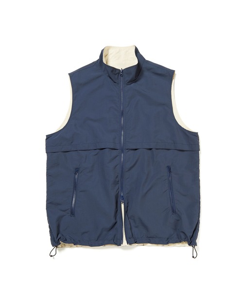 【セール】SUPPLEX REVERSIBLE STAND COLLAR VEST(ベスト)|uniform experiment(ユニフォームエクスペリメント)