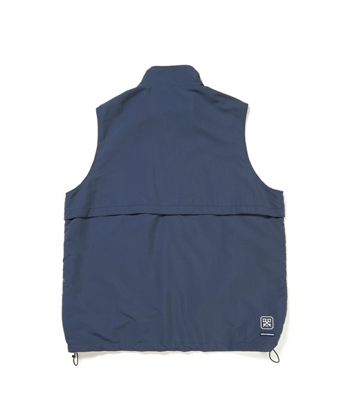 uniform experiment（ユニフォームエクスペリメント）の「SUPPLEX REVERSIBLE STAND COLLAR VEST（ベスト・メンズ・ネイビー/ブラック・2/1/3/4）」の9枚目の写真