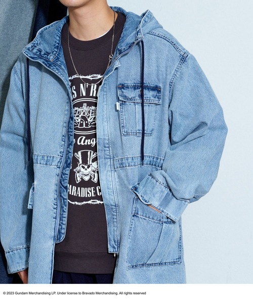 【ユニセックス】 【CONES BOSS】 デニムスノーパーカー CONES BOSS（コーンズボス）の「【ユニセックス】【CONESBOSS