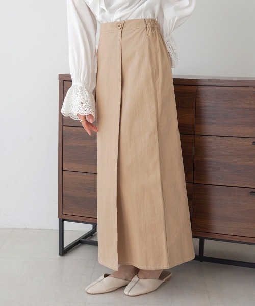 Bab(バブ)の「【S・Mサイズ展開】ラップライクスカート(スカート・レディース・ピンク/ベージュ/アイボリー・M/S)」の15枚目の写真