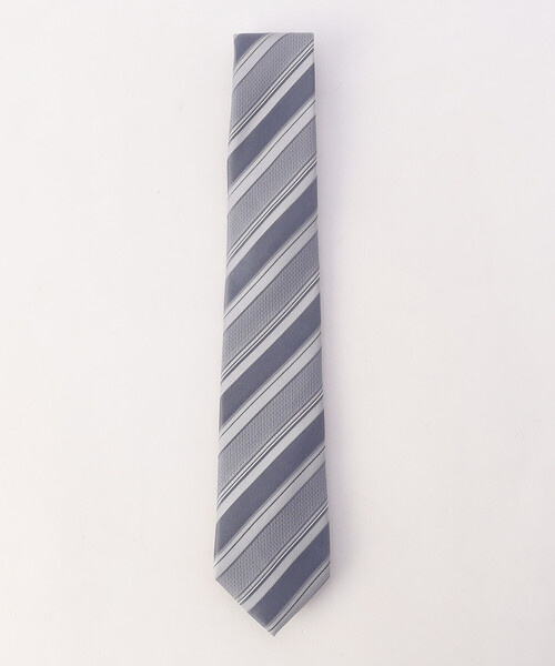 COMME CA ISM（コムサイズム）の「【シルク 100％】シャドー ストライプ ネクタイ（ネクタイ・メンズ・チャコール/レッド/グレー/ネイビー・FREE）」の18枚目の写真
