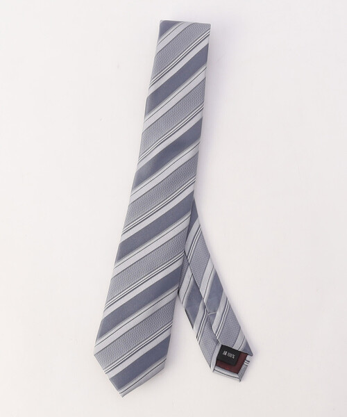 COMME CA ISM（コムサイズム）の「【シルク 100％】シャドー ストライプ ネクタイ（ネクタイ・メンズ・チャコール/レッド/グレー/ネイビー・FREE）」の16枚目の写真