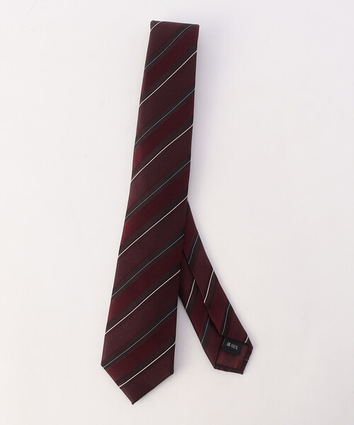 COMME CA ISM（コムサイズム）の「【シルク 100％】シャドー ストライプ ネクタイ（ネクタイ・メンズ・チャコール/レッド/グレー/ネイビー・FREE）」の13枚目の写真