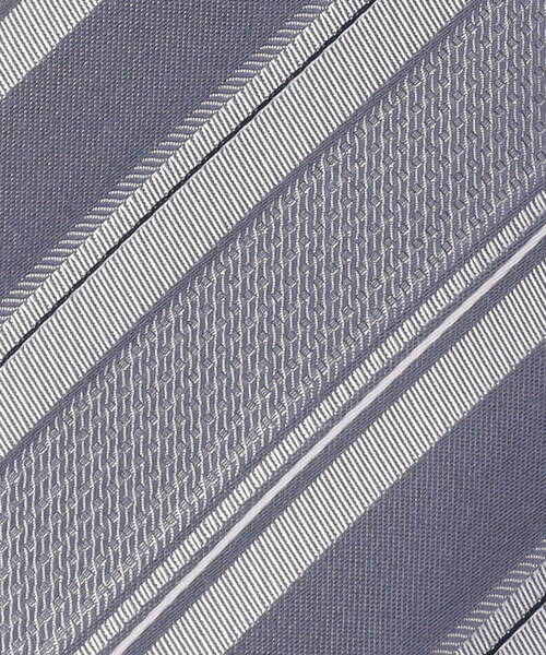 COMME CA ISM（コムサイズム）の「【シルク 100％】シャドー ストライプ ネクタイ（ネクタイ・メンズ・チャコール/レッド/グレー/ネイビー・FREE）」の8枚目の写真