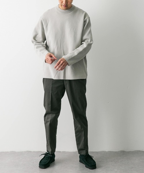 URBAN RESEARCH DOORS（アーバンリサーチドアーズ）の「チノテーパードトラウザー（チノパンツ・メンズ・ベージュ/グリーン系その他/ブラック・SMALL/MEDIUM/LARGE）」の10枚目の写真