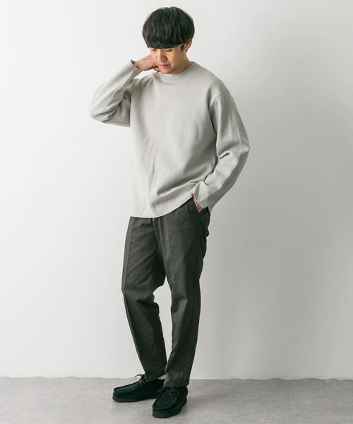 URBAN RESEARCH DOORS（アーバンリサーチドアーズ）の「チノテーパードトラウザー（チノパンツ・メンズ・ベージュ/グリーン系その他/ブラック・SMALL/MEDIUM/LARGE）」の5枚目の写真