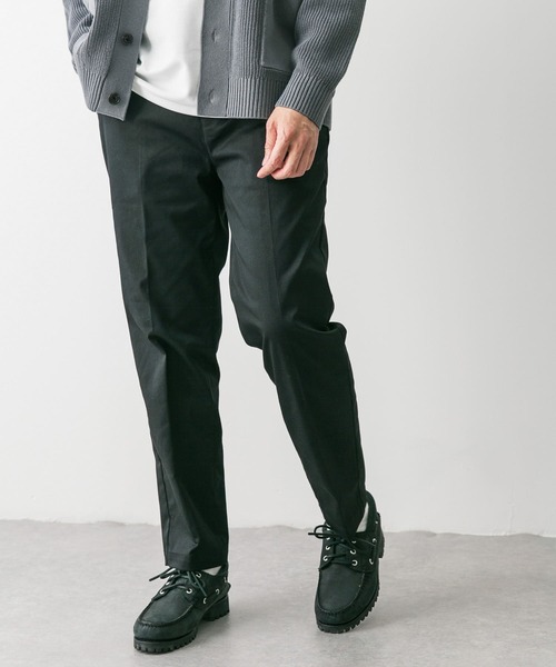 URBAN RESEARCH DOORS（アーバンリサーチドアーズ）の「チノテーパードトラウザー（チノパンツ・メンズ・ベージュ/グリーン系その他/ブラック・SMALL/MEDIUM/LARGE）」の9枚目の写真